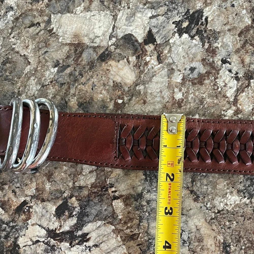 Eddie Bauer woven leather